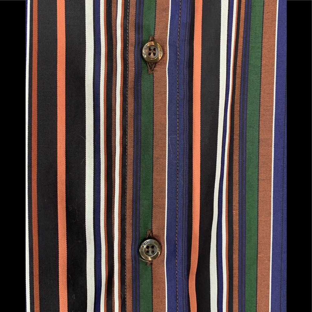 Etro Men’s Size 41 Long Sleeve Shirt Multi Color - Picture 5 of 11